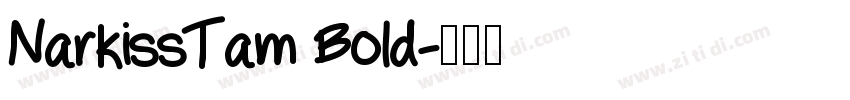 NarkissTam Bold字体转换